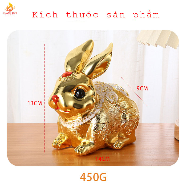 Gạt tàn thuốc độc lạ hình con thỏ dễ thương