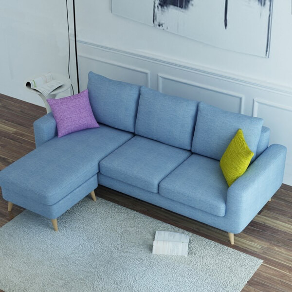 Sofa Góc Vải mịn