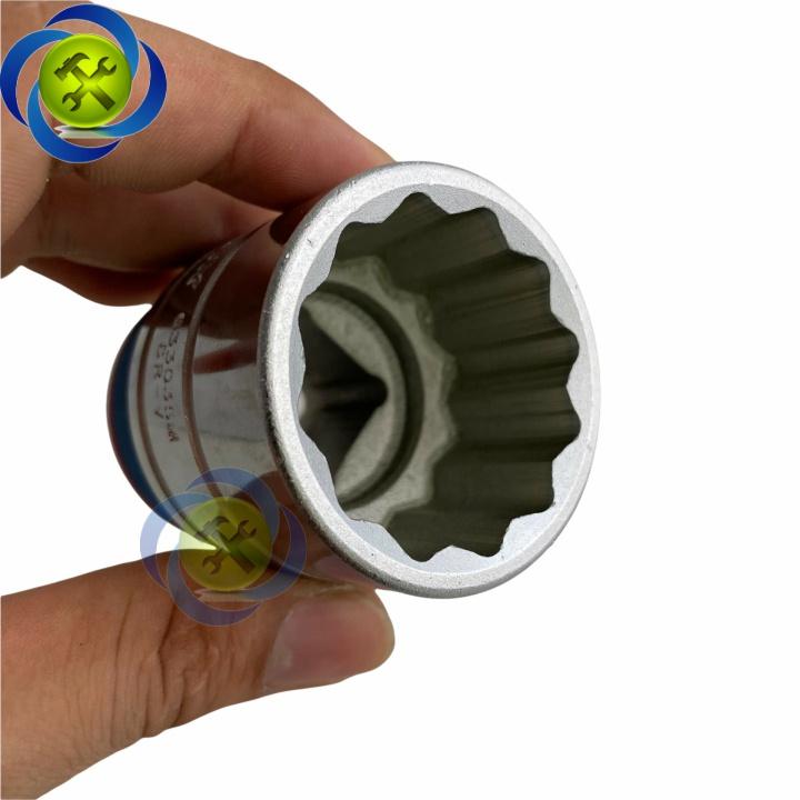 Tuýp 35mm loại 3/4 Kingtony 633035M ngắn 12 cạnh màu trắng