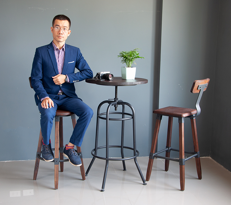 Bàn bar tăng giảm chiều cao, hàng xuất khẩu phù hợp bàn ban công, quán rượu phong cách Châu Âu