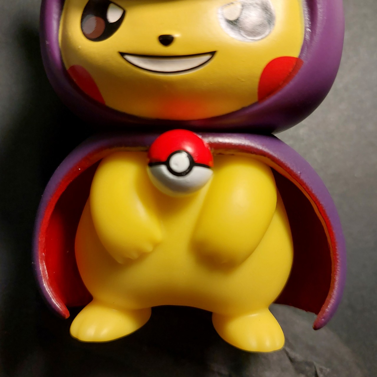 Mô hình Pokemon gapcha Pikachu khoát áo Gengar bóng ma 2059 8-1