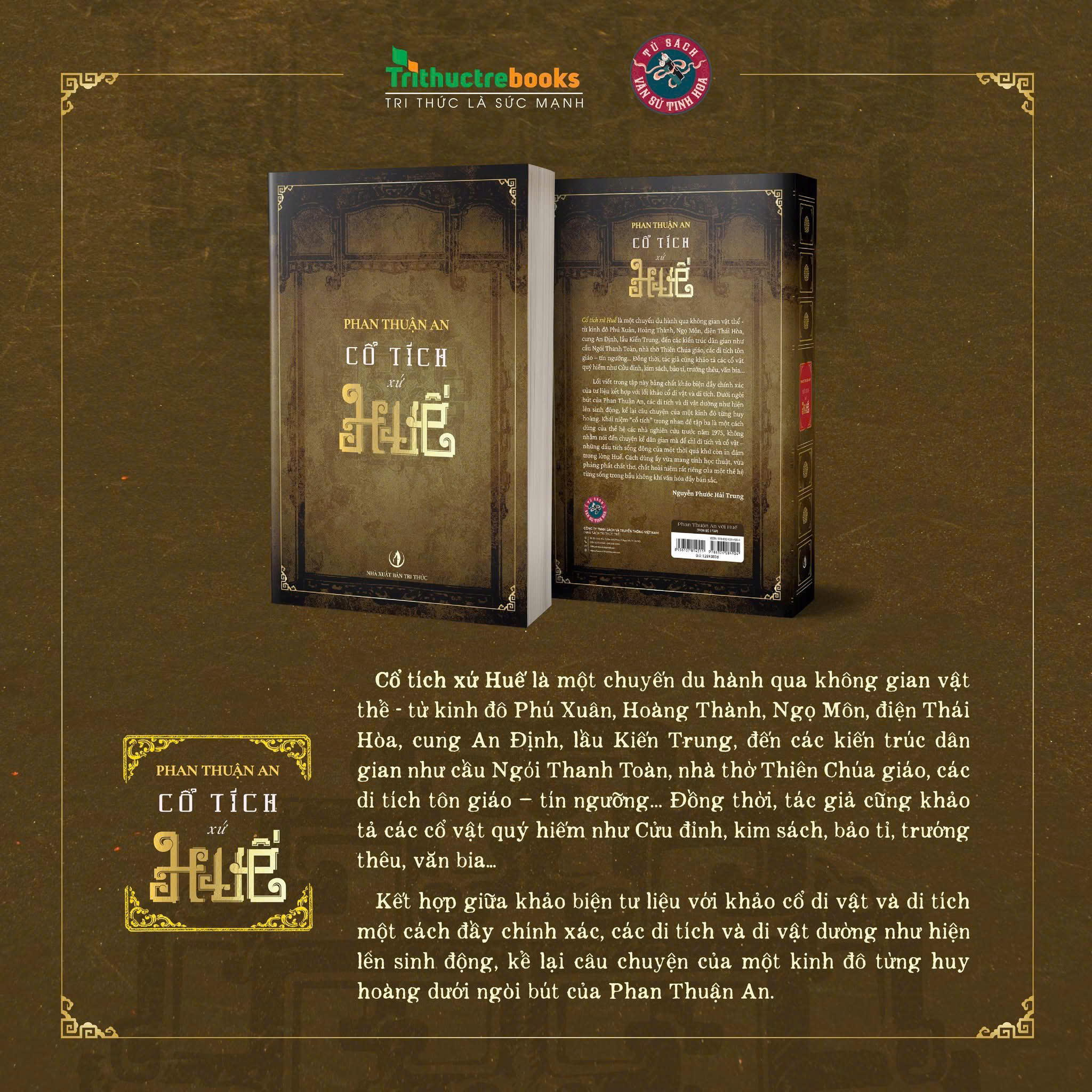 BOXSET 3 TẬP PHAN THUẬN AN VỚI HUẾ: Lịch Sử Xứ Huế, Văn Hóa Xứ Huế, Cổ Tích Xứ Huế – Phan Thuận An – Tri Thức Trẻ Books