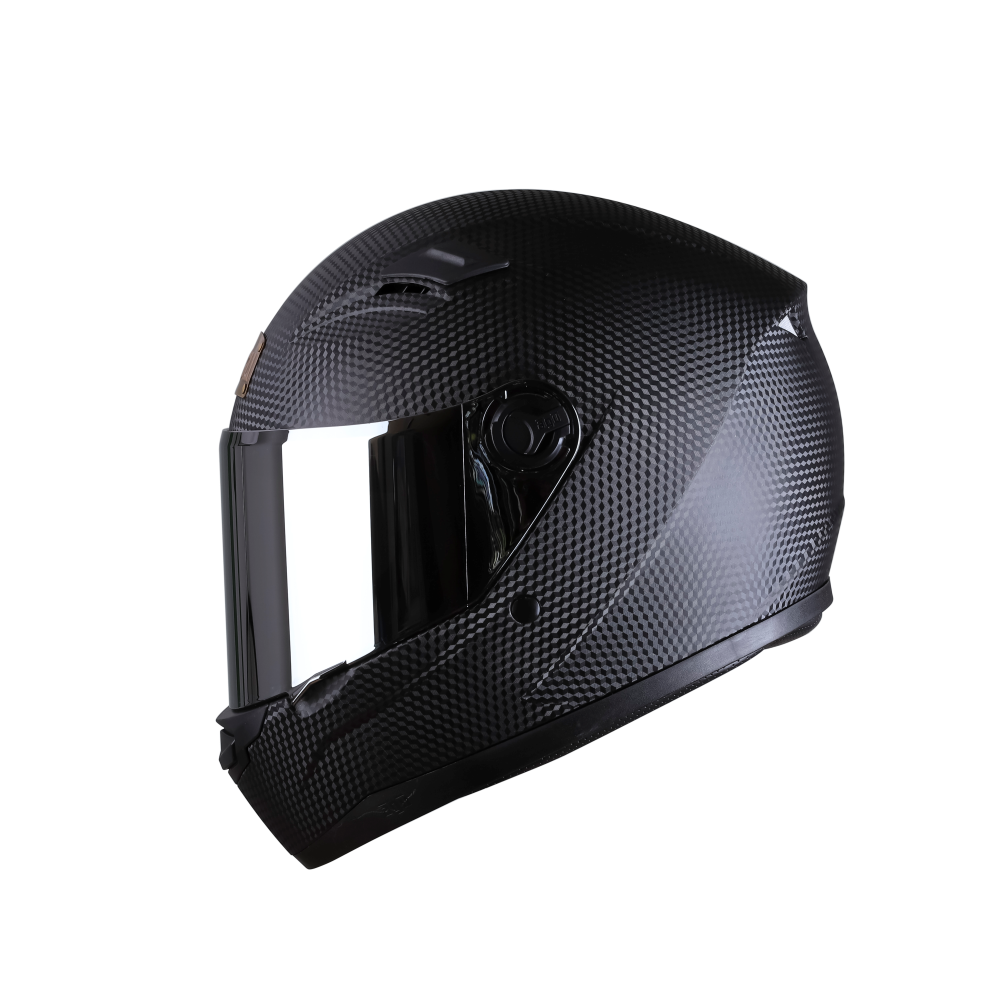 Mũ Bảo Hiểm Fullface AGU A138 Carbon - Tặng Túi Vải - Hàng Chính Hãng Bảo Hành 12 Tháng - Sản Phẩm Thời Trang Và Cao Cấp