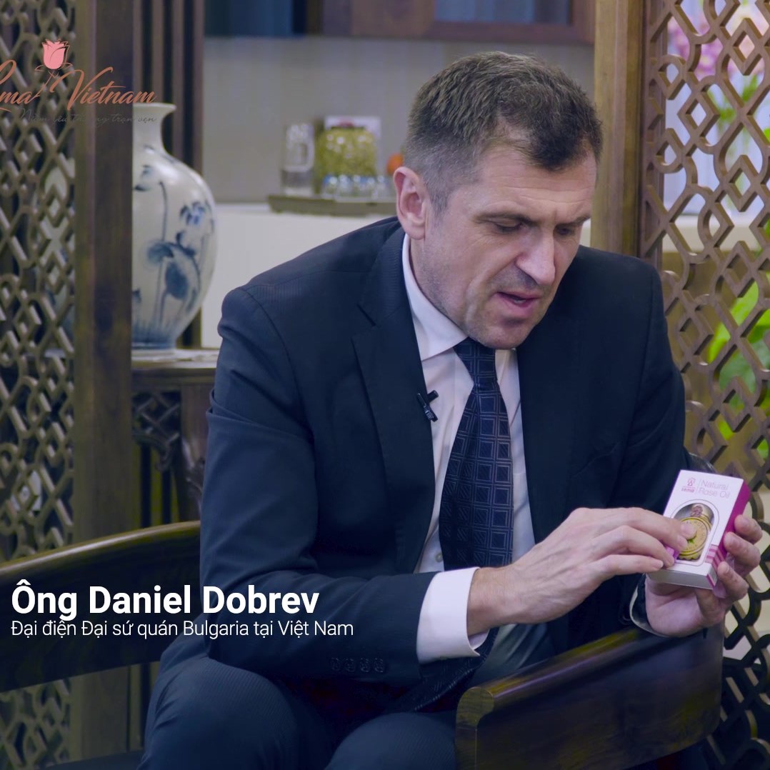 Tinh dầu hoa hồng Bulgaria thương hiệu Lema, Tinh dầu hoa hồng nguyên chất tự nhiên cao cấp, hàng nhập khẩu chính hãng