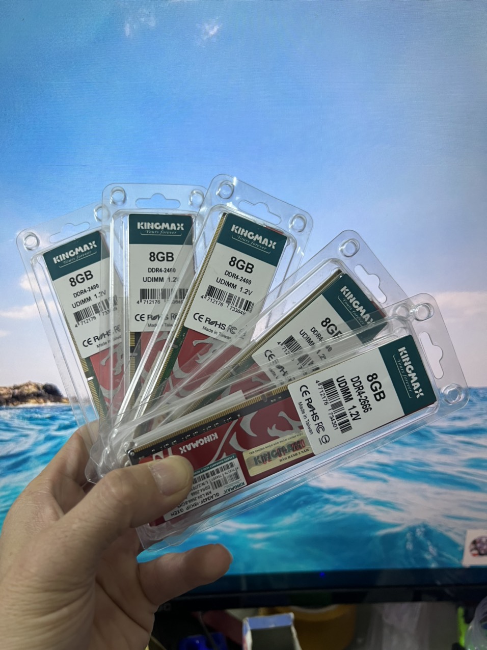 RAM PC 8GB DDR4 - BUS 2666 KINGMAX/ Tải Nhiệt - HÀNG CHÍNH HÃNG
