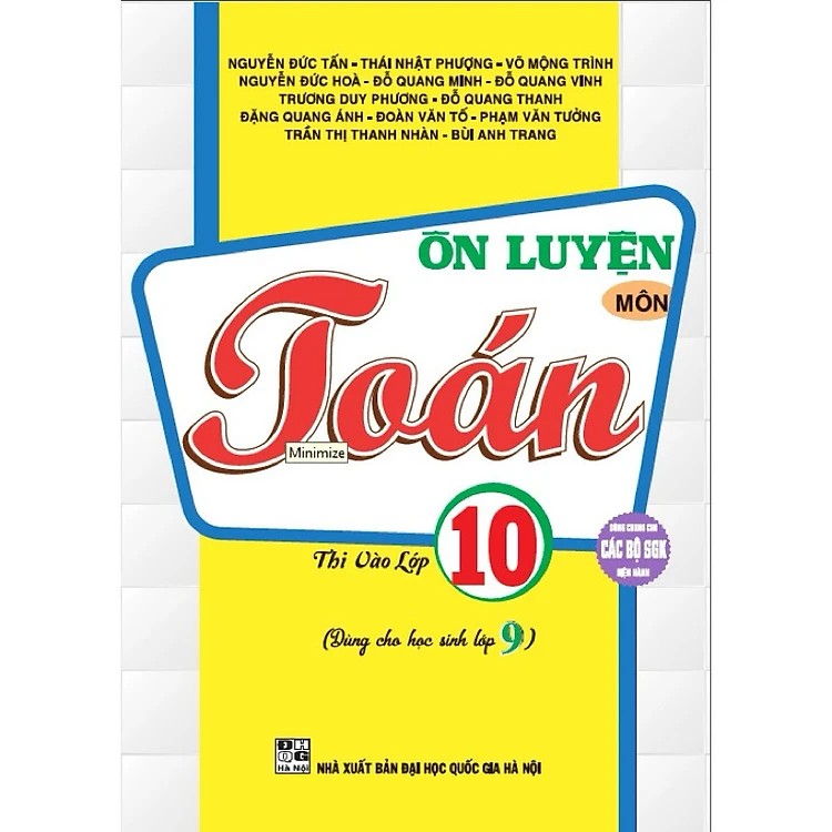 Sách Bồi Dưỡng Môn Toán Ôn Luyện Thi Vào Lớp 10 - Chuyên Toán