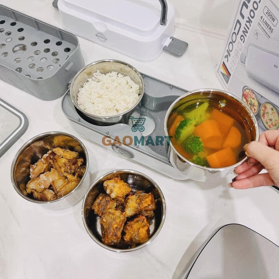 Hộp ủ cơm văn phòng cao cấp cắm điện