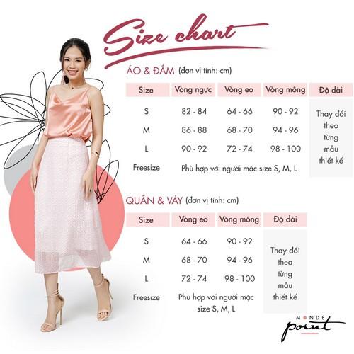 Áo kiểu hai dây nữ Monde Point MPWA07133000 màu Trắng
