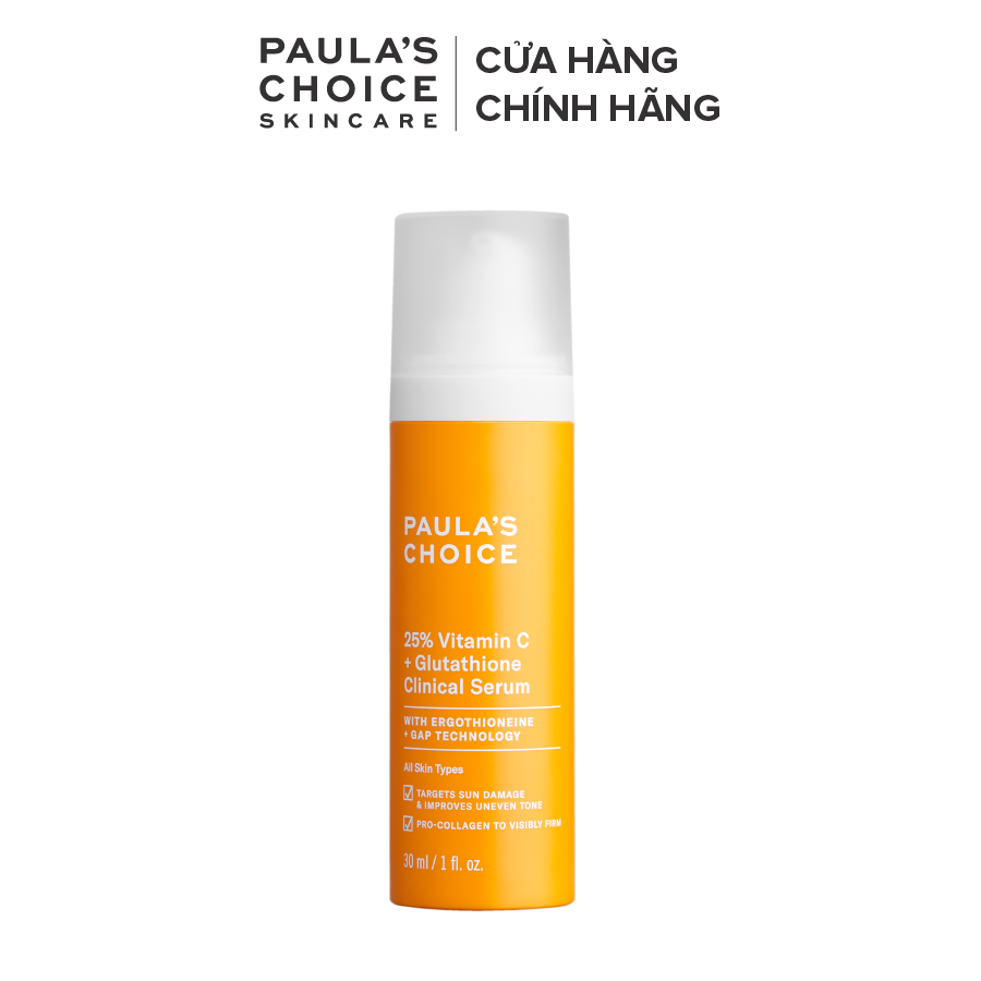 Tinh chất làm sáng da và mờ nám chuyên sâu 25% Vitamin C Paula's Choice 30ml -1490