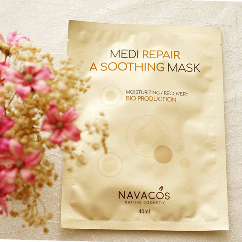 Mặt nạ tế bào gốc Navacos Medi Repair A Soothing Mask 40ml (MIẾNG)