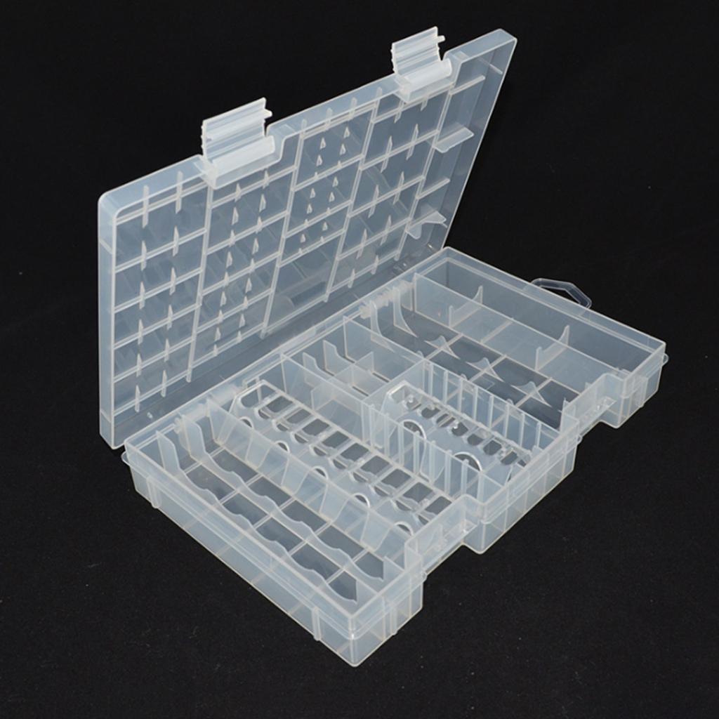 Battery Organizer Storage Carrying case Waterproof For 50pcs AAA AA 9V C D