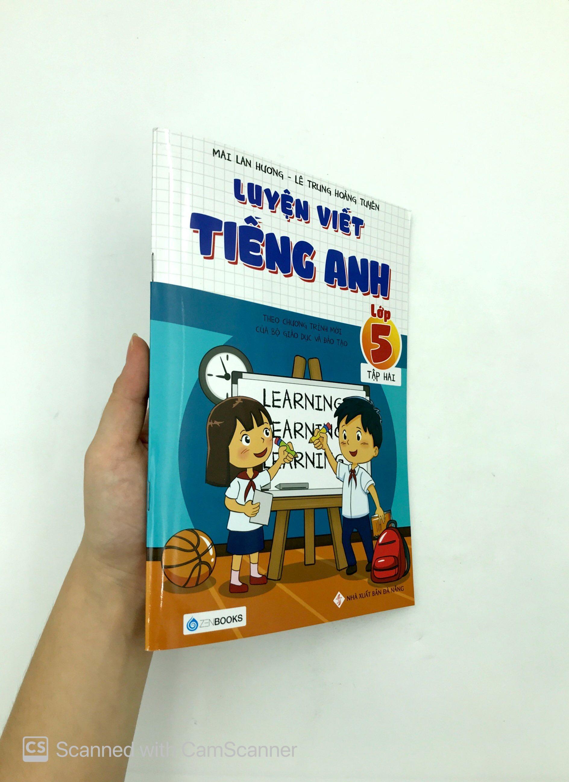 Luyện Viết Tiếng Anh Lớp 5 (Tập 2) (Tái Bản)