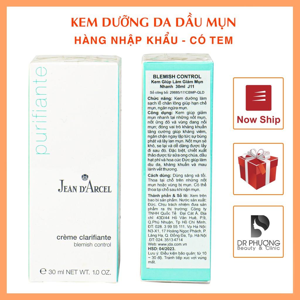 Kem giúp làm giảm mụn nhanh Blemish Control Jean D’Arcel 30ml