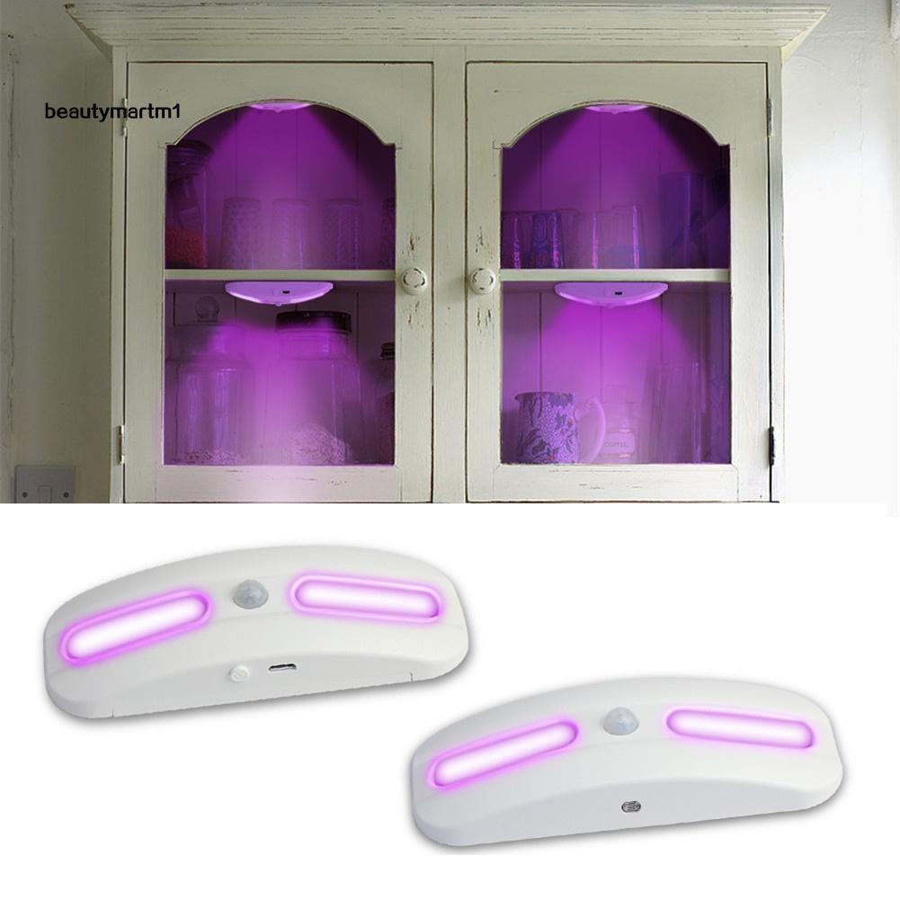 Đèn LED Khử Trùng Bằng Tia UV Hình Chuột Sạc USB Beautymartm1