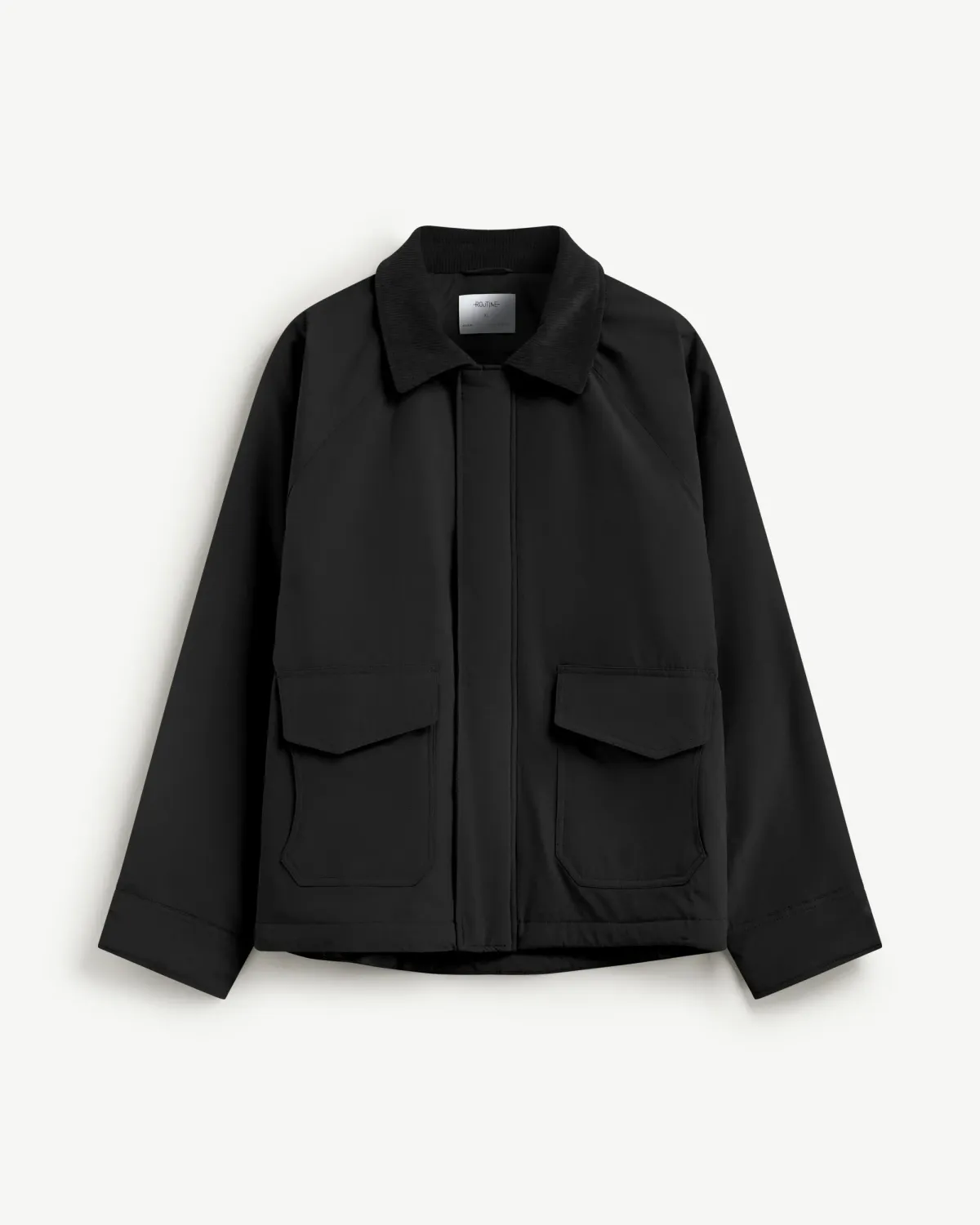 Áo Khoác Chần Bông Phối Cổ Nhung Tăm Form Regular - ROUTINE 10F25JAC008