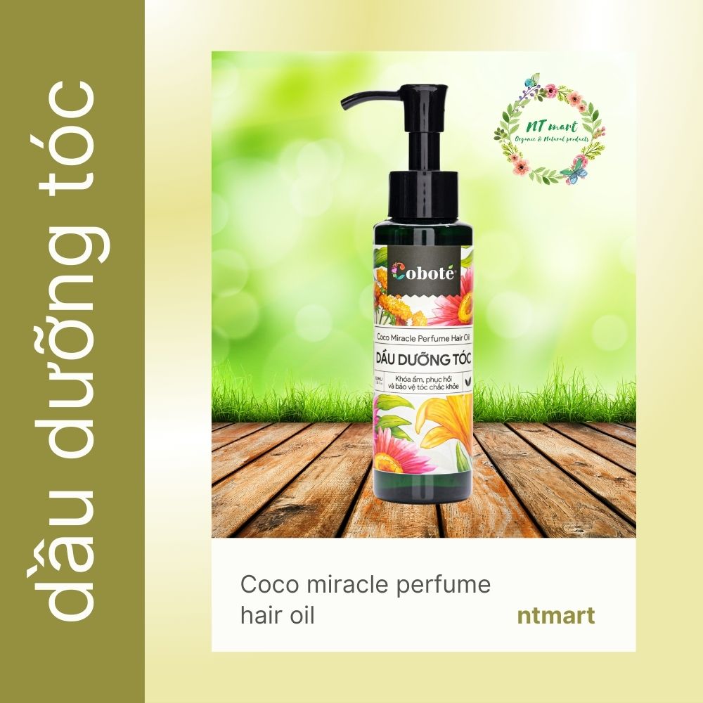 COBOTÉ - Dầu dưỡng tóc - Coco Miracle Perfume Hair Oil