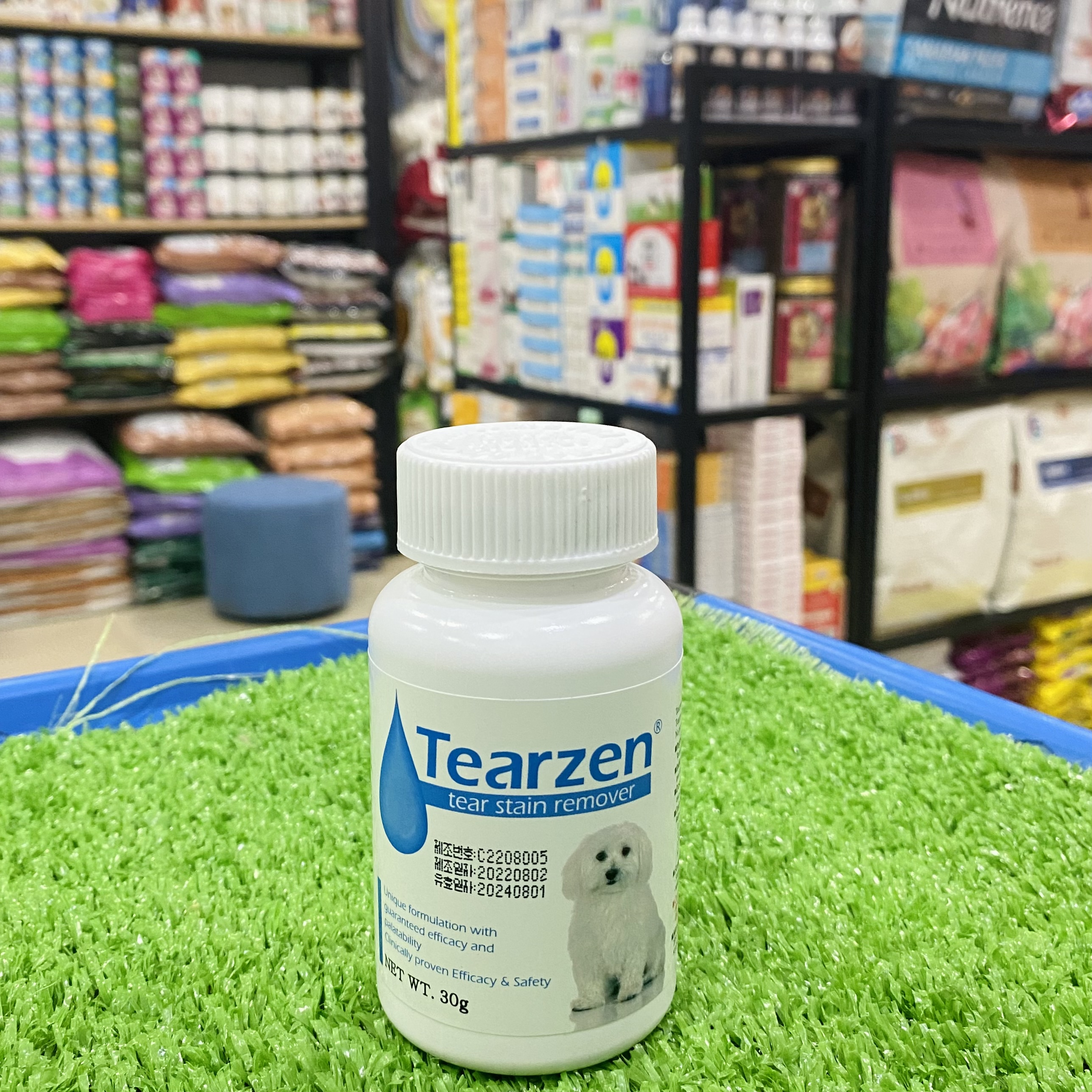 ￼Tearzen - thuốc đặc tr.ị chảy nước mắt cho thú cưng