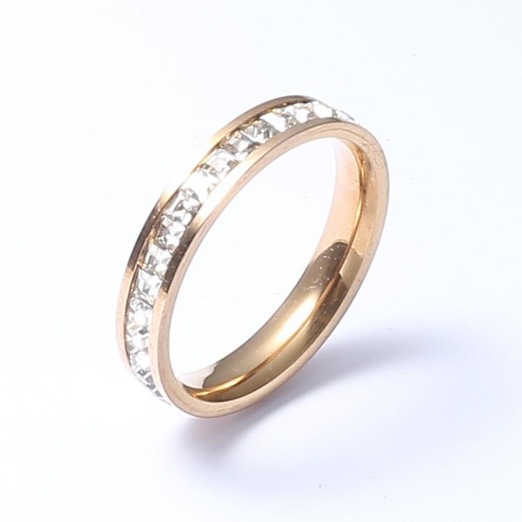 Nhẫn Titan PT Jewelry &amp; Accessories N21 Women Nữ không đen không gỉ - Cao Su chiếc trang sứ
