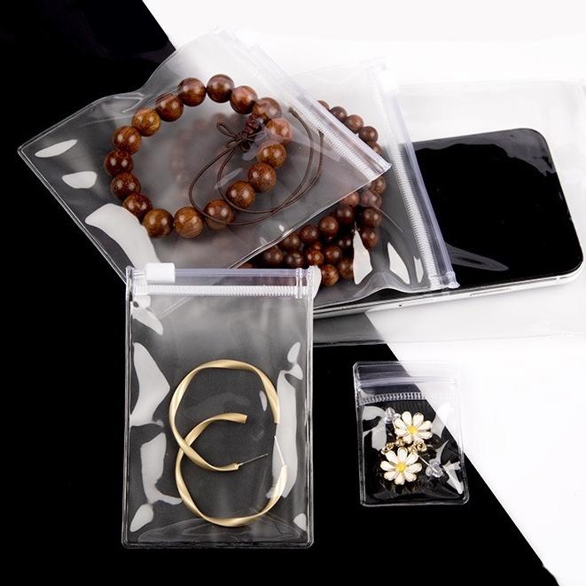 Túi Zip Trong Suốt Đựng Trang Sức, Mỹ Phẩm - Túi Nhựa Dẻo Hạn Chế Oxy Hóa Cao Cấp DUASHOP.
