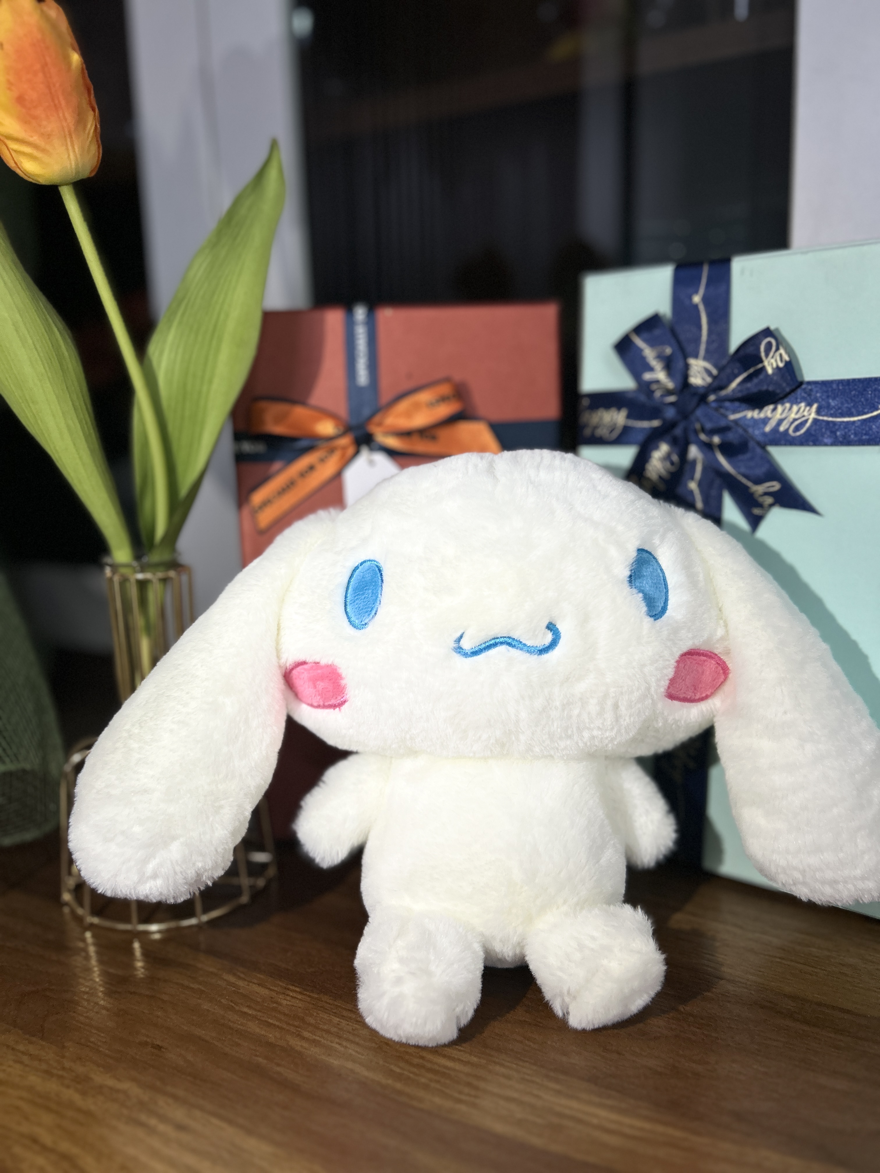 Gấu Bông Cinnamoroll Size S Cho Bé Cao Cấp, Thú bông Cinnamoroll cho bé, Gấu Bông Nhỏ, Gấu bông Cao Cấp Mềm Mịn Size 25x20cm, Quà tặng đáng yêu - Sản phẩm chính hãng, Phân phối bởi Teenbox.