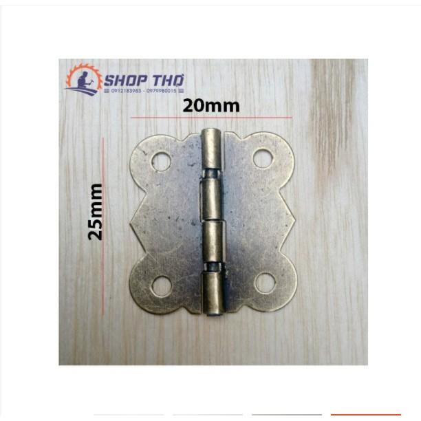 Bản lề giả cổ D018 từ 2 đến 4cm các loại màu vàng và màu đồng