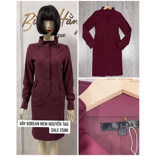 Váy cổ 3f hàn quốc sale 250k