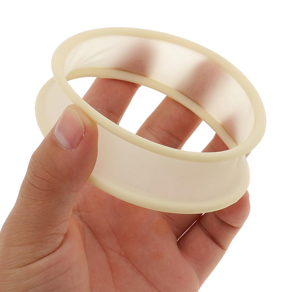 Bulk Lot of 10pcs Soft O Shape Oral Disposable Mouth Gag Kit Sterile Rubber Dam Cheek Lip Retractor Expanders Opener Set White