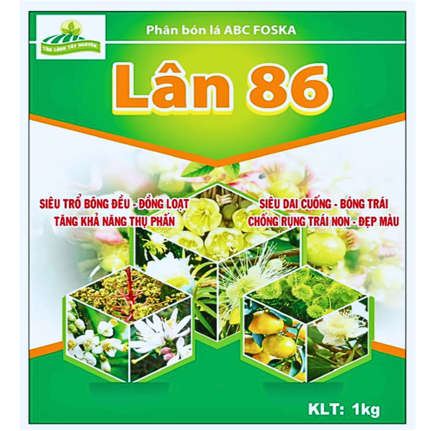 Phân bón lá ABC FOSSKA – LÂN 86 1KG