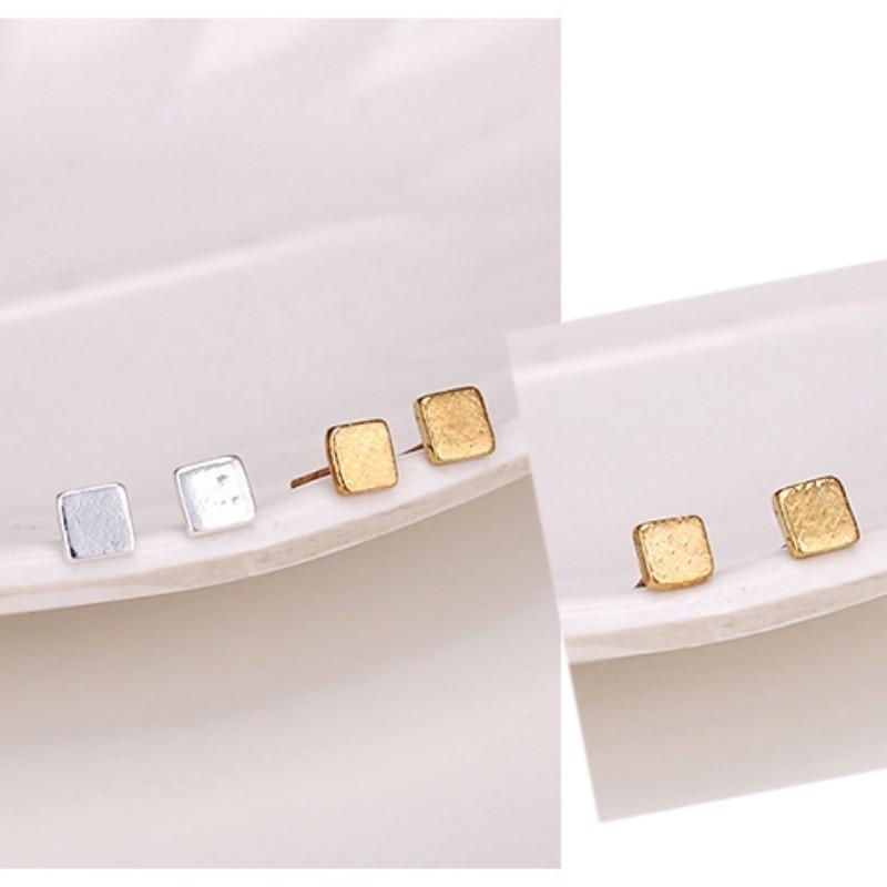 Set 9 đôi bông tai kim loại thời trang