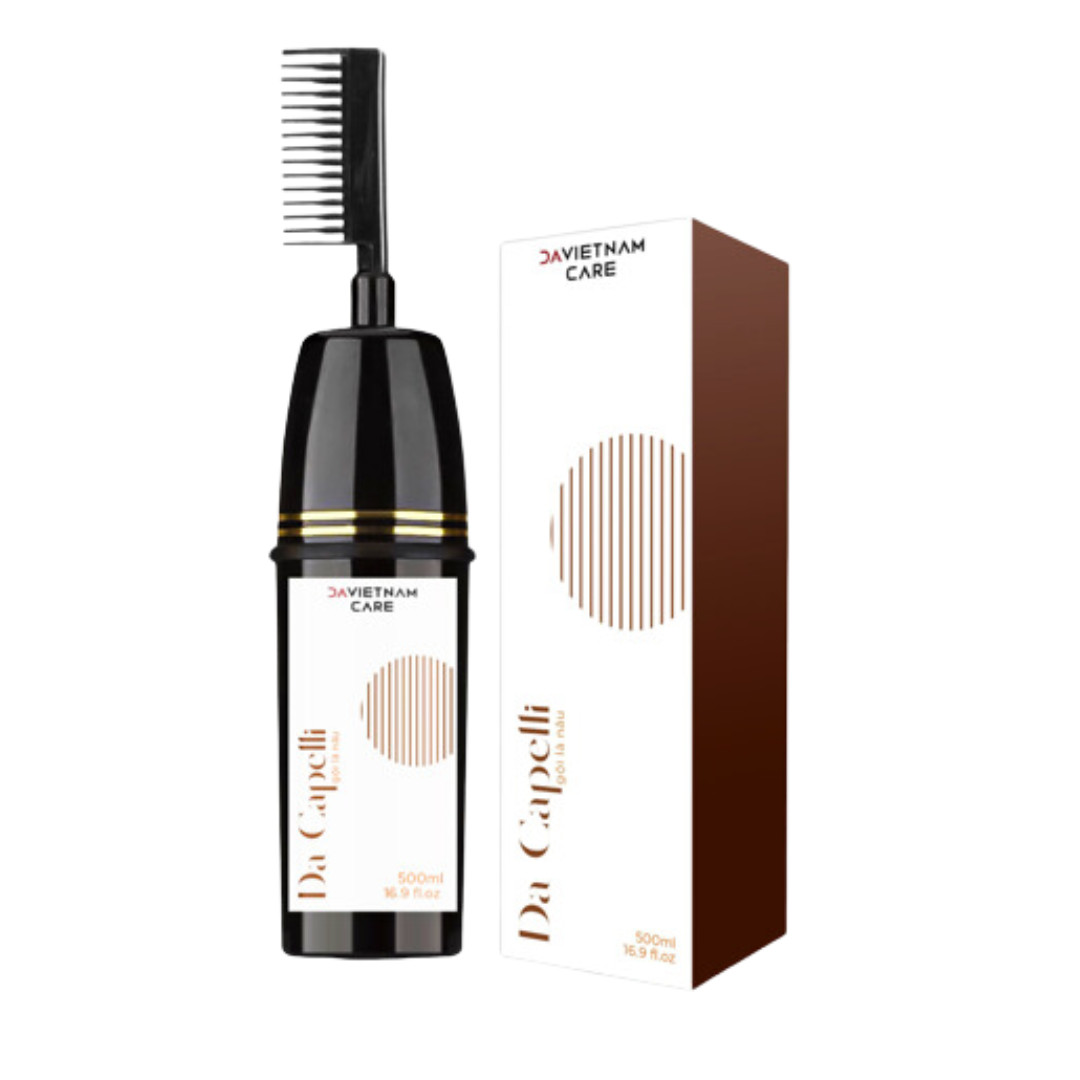 Gội Là Nâu Phủ Bạc Thảo Dược DA CAPELLI