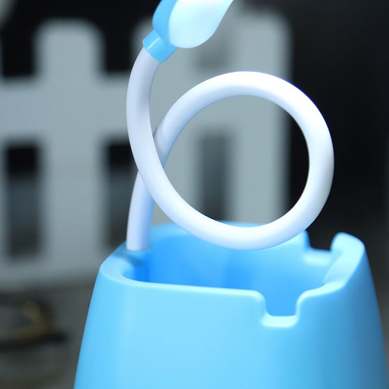 Đèn bàn học sinh 3 chế độ sáng, có ngăn để bút và khe để điện thoại