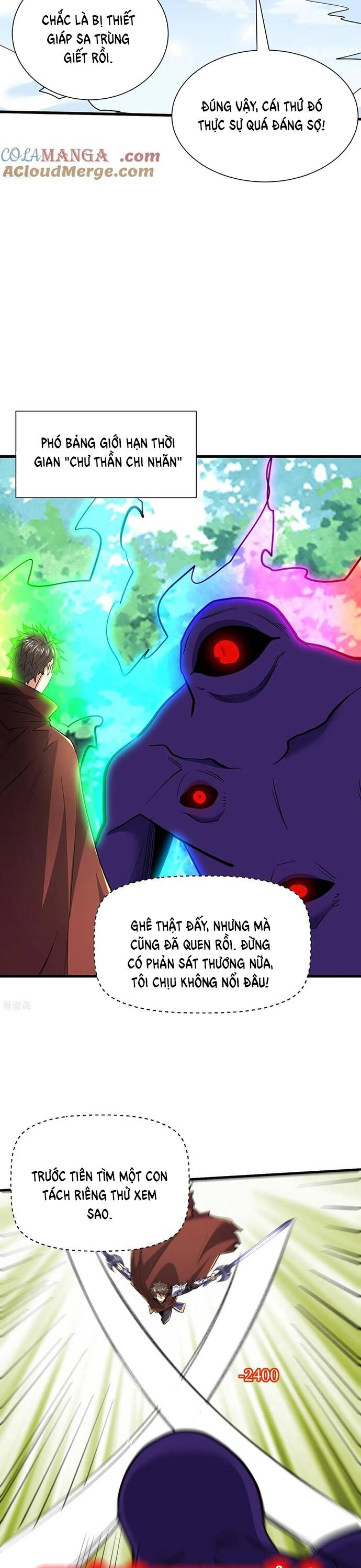 từ dã quái bắt đầu thăng cấp chapter 82 8