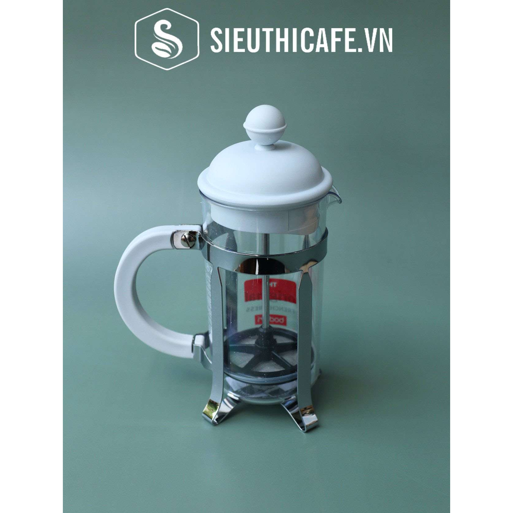 BÌNH PHA CÀ PHÊ KIỂU PHÁP BODUM CAFFETTIERA FRENCH PRESS – MÀU SHADOW – 3 CUPS