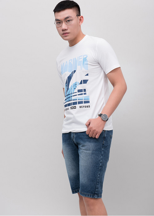 Quần Short Jeans Nam Cao Cấp RL-001