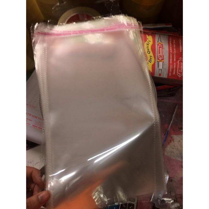 1kg túi đựng lixi/ Túi dán miệng /túi nilon bóc dán/ túi có đầu dán size 9x18+4