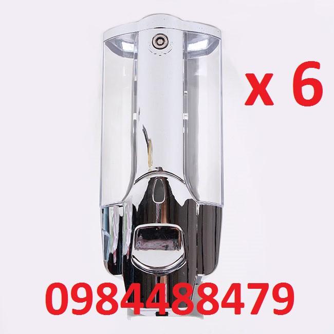 COMBO 6 Hộp Đựng Nước Rửa Tay Treo Tường Đơn