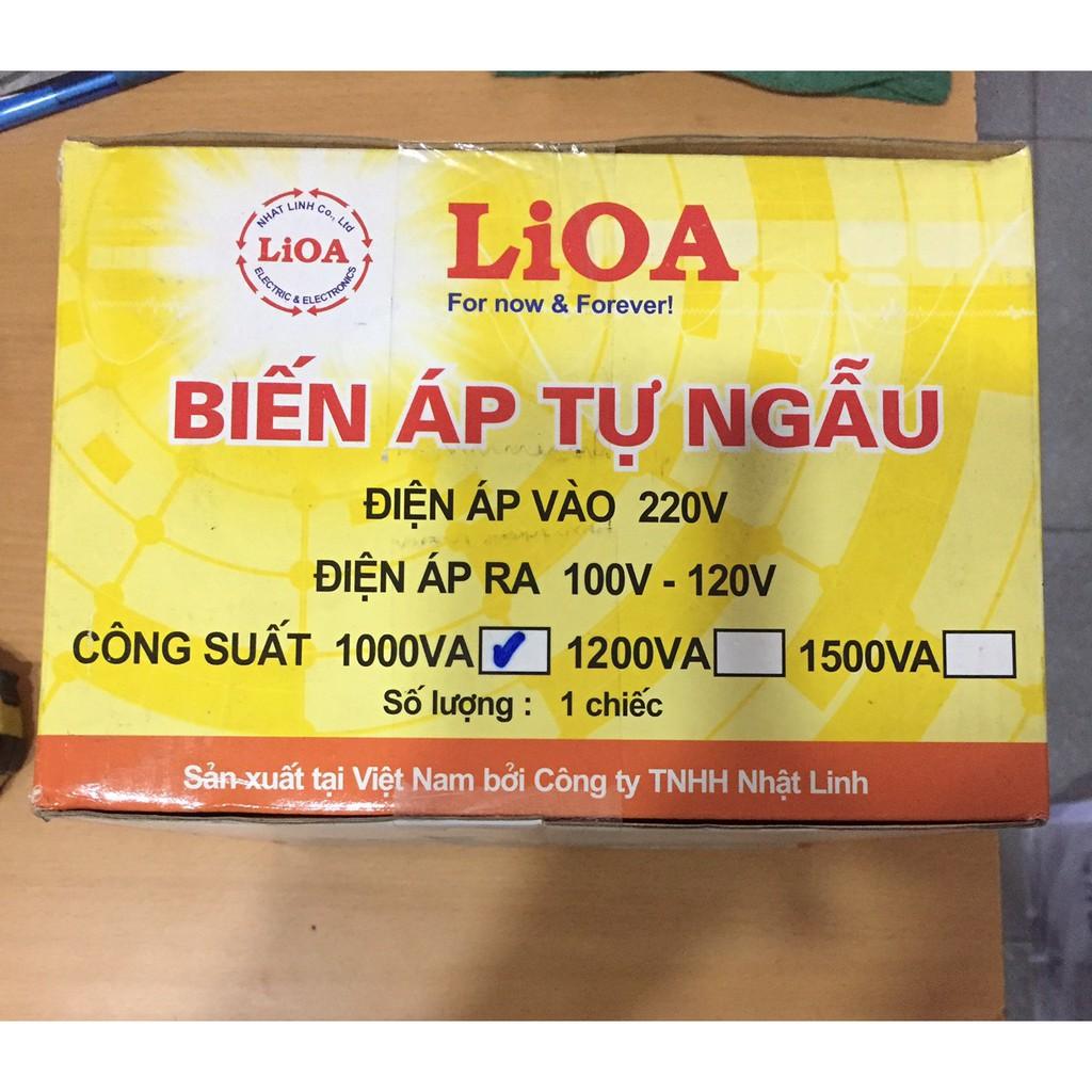 ĐỔI NGUỒN Biến Áp Tự Ngẫu - Bộ Đổi Điện LiOA 1000VA mã SP DN010