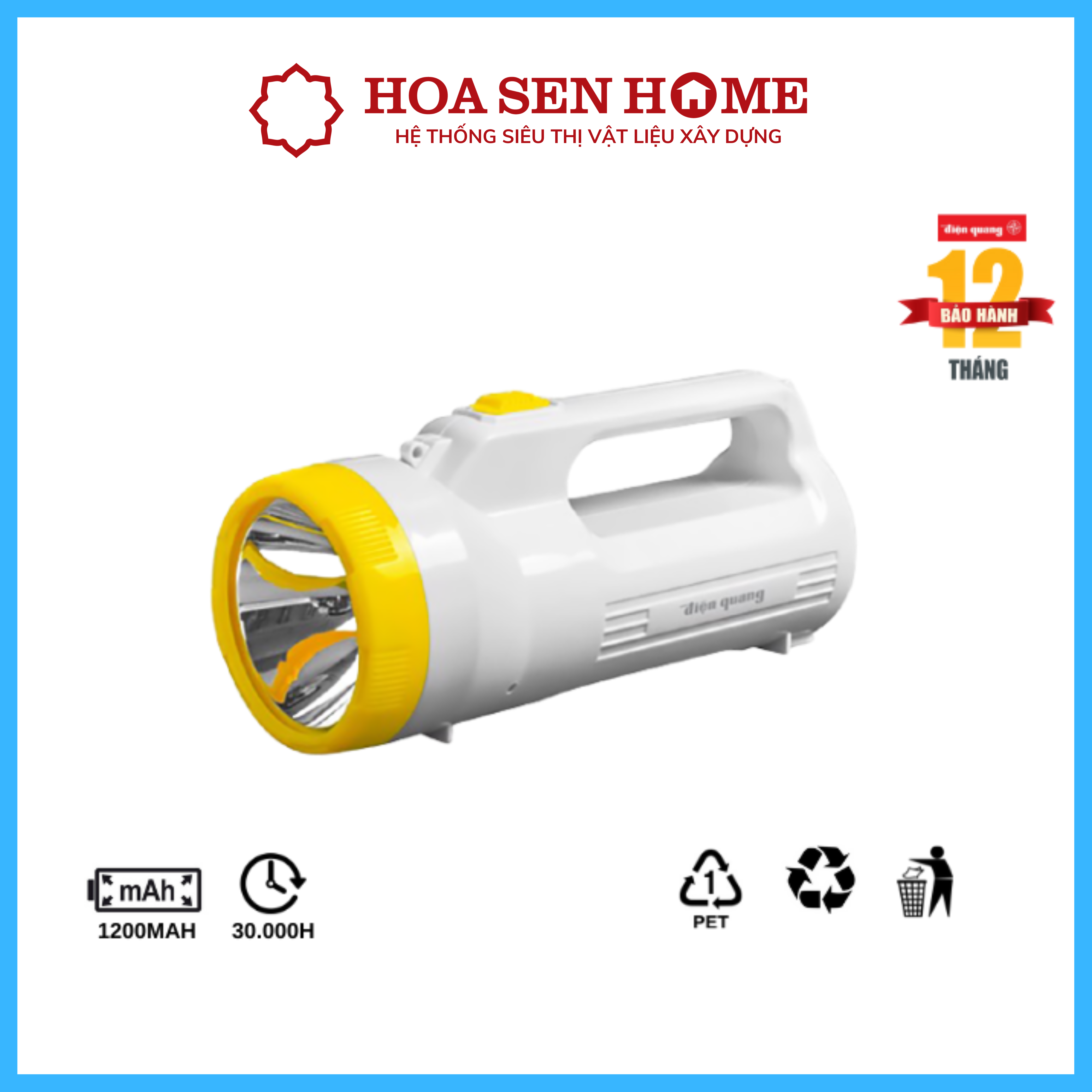 Đèn Pin Led Điện Quang 2.5W PFL06