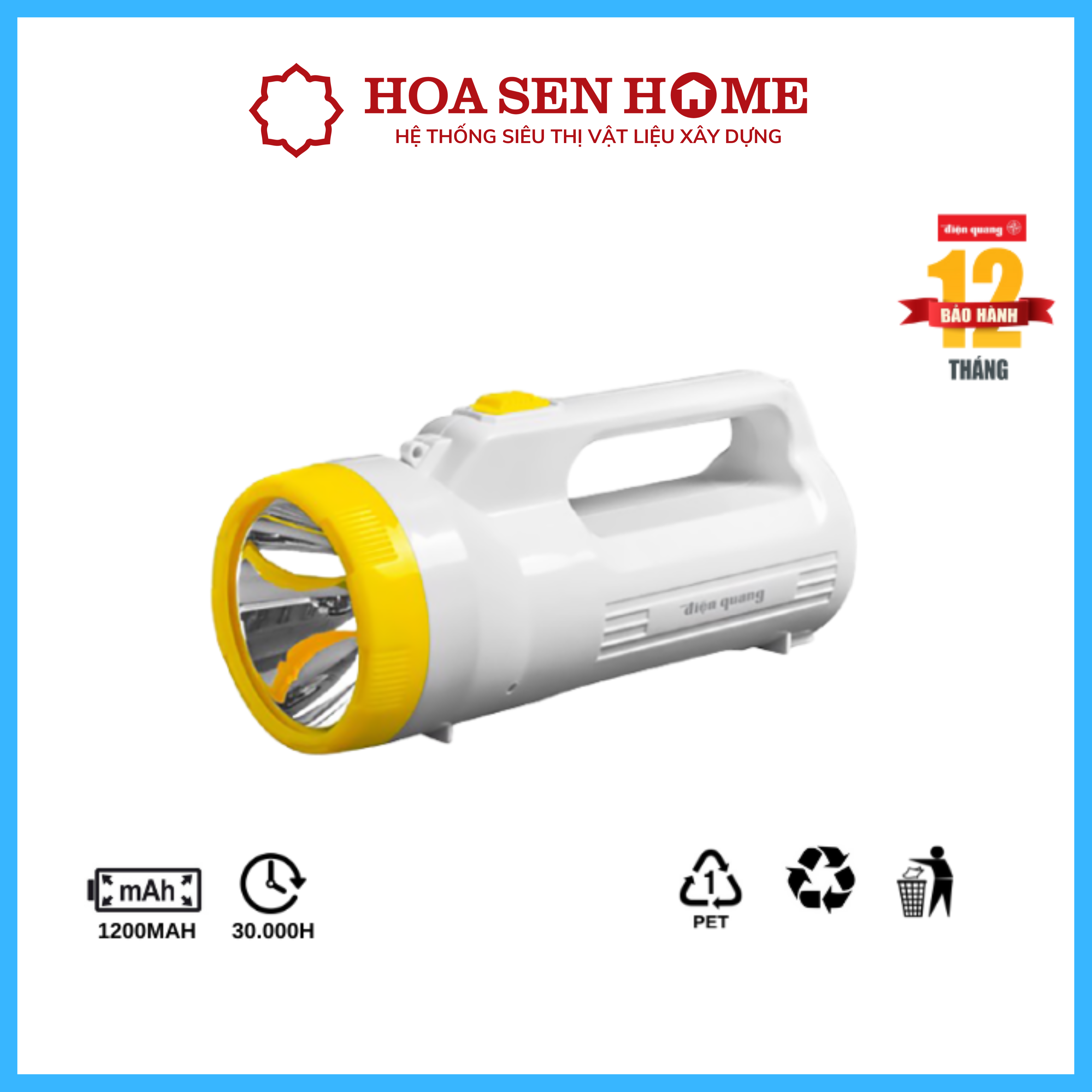 Đèn Pin Led  Điện Quang 2.5W PFL06