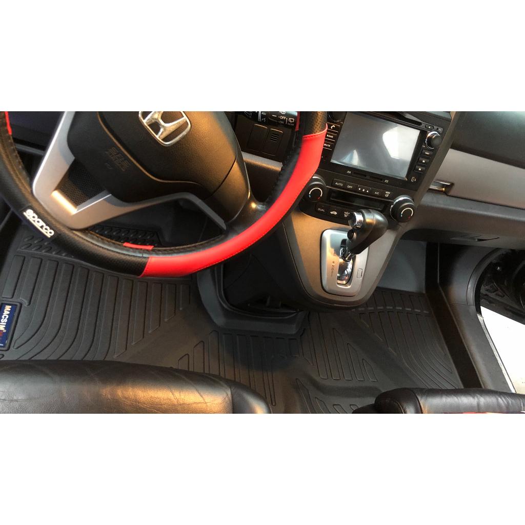 Hình ảnh Thảm lót sàn xe ô tô Honda CRV 2007-2012 Nhãn hiệu Macsim chất liệu nhựa TPE hàng loại 2