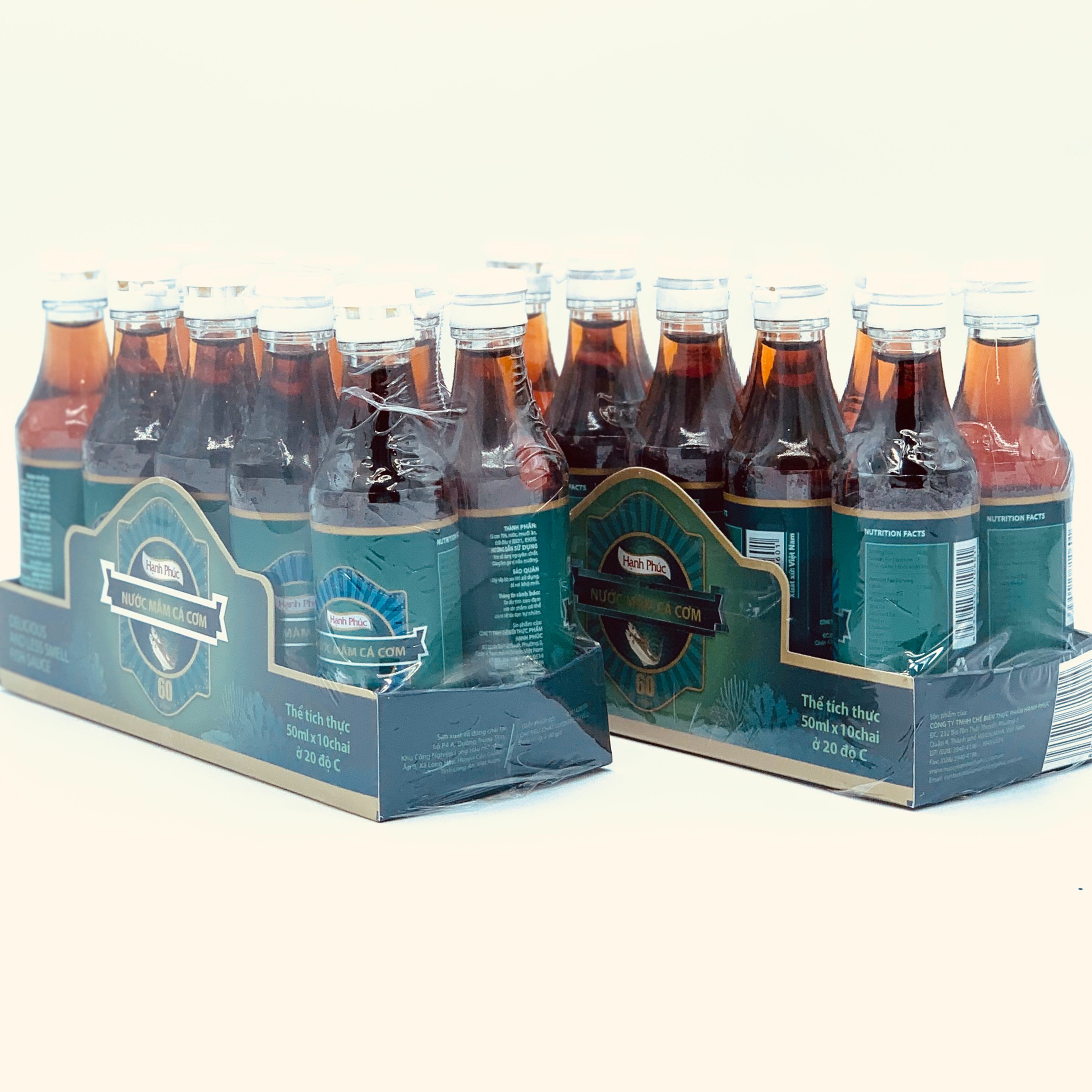 Nước mắm Hạnh Phúc 60 Độ Đạm Chai 50ml/Chai