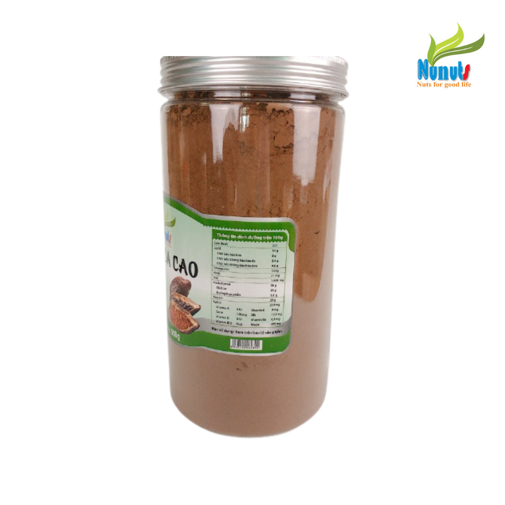Bột Cacao Nguyên Chất 100% tại Nunuts 