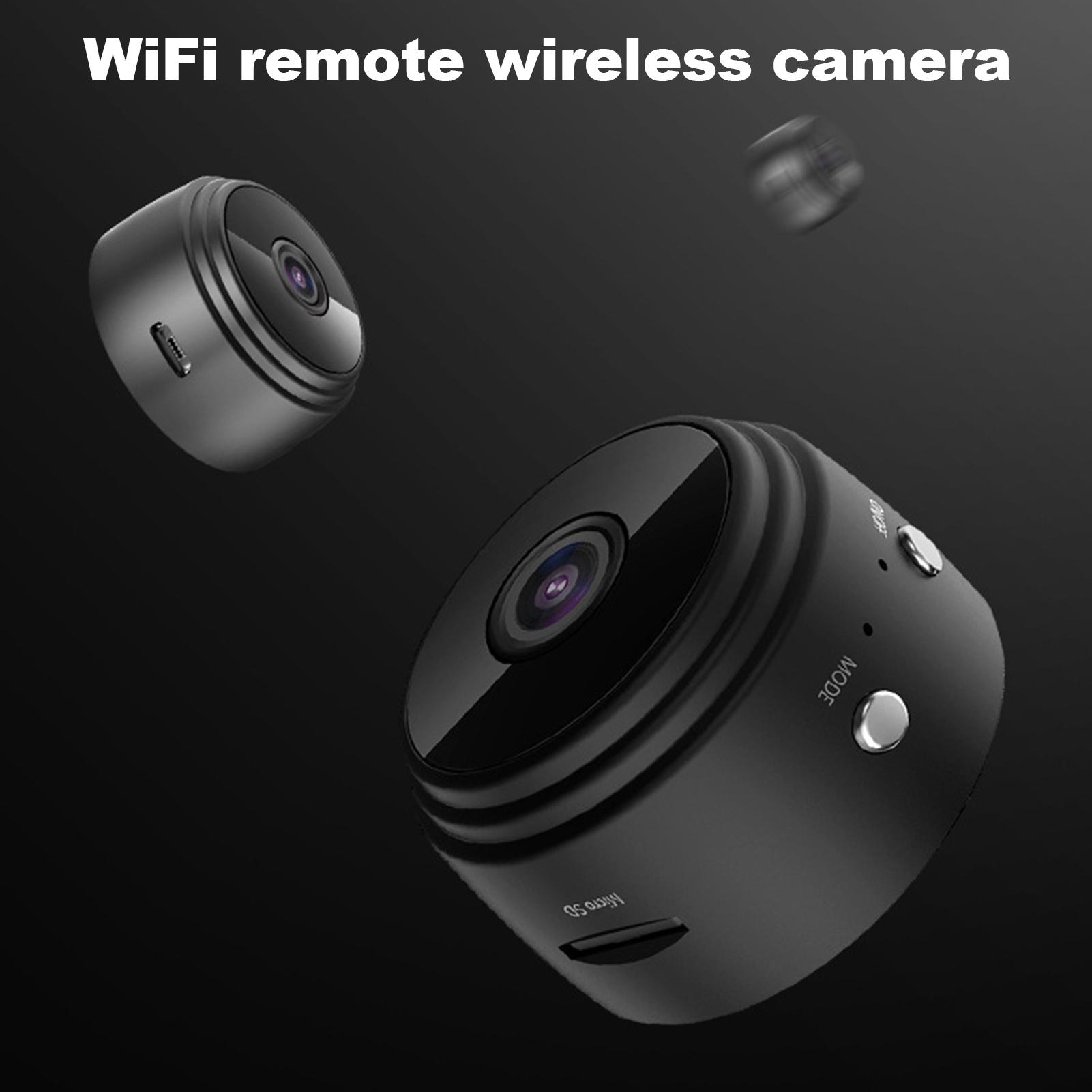 Mini HD 720P Wireless Hidden Camera,Home WiFi Remote Security Cameras,Smart Motion Detection ,Instant apprehension,