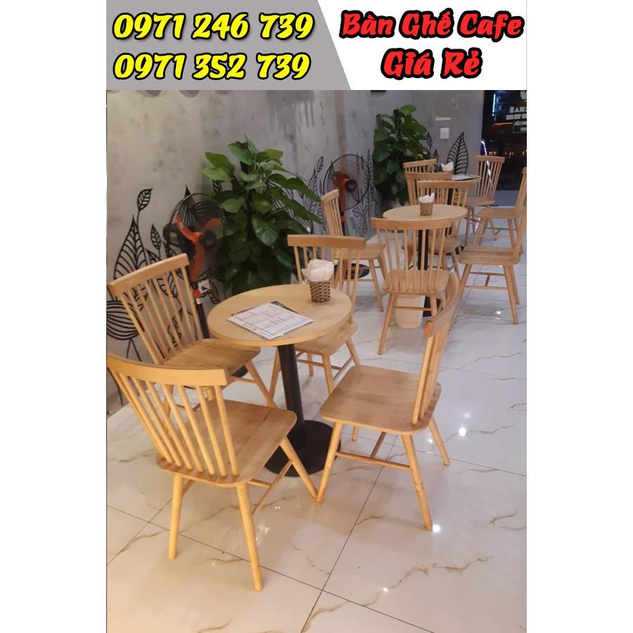 Bàn ghế gỗ cafe nhà hàng quán ăn