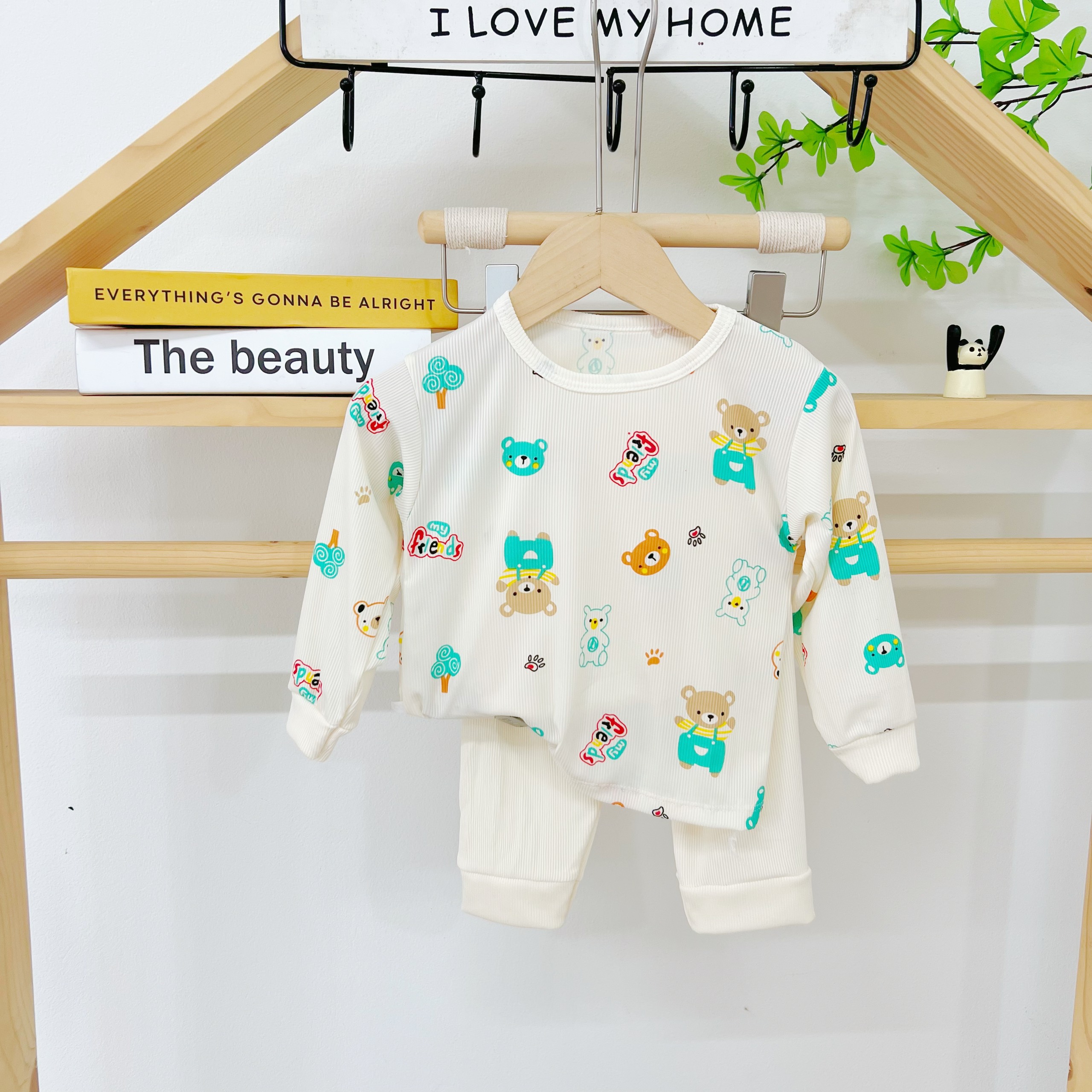 Set bộ tăm lạnh dài tay mẫu mới chất đẹp cho bé