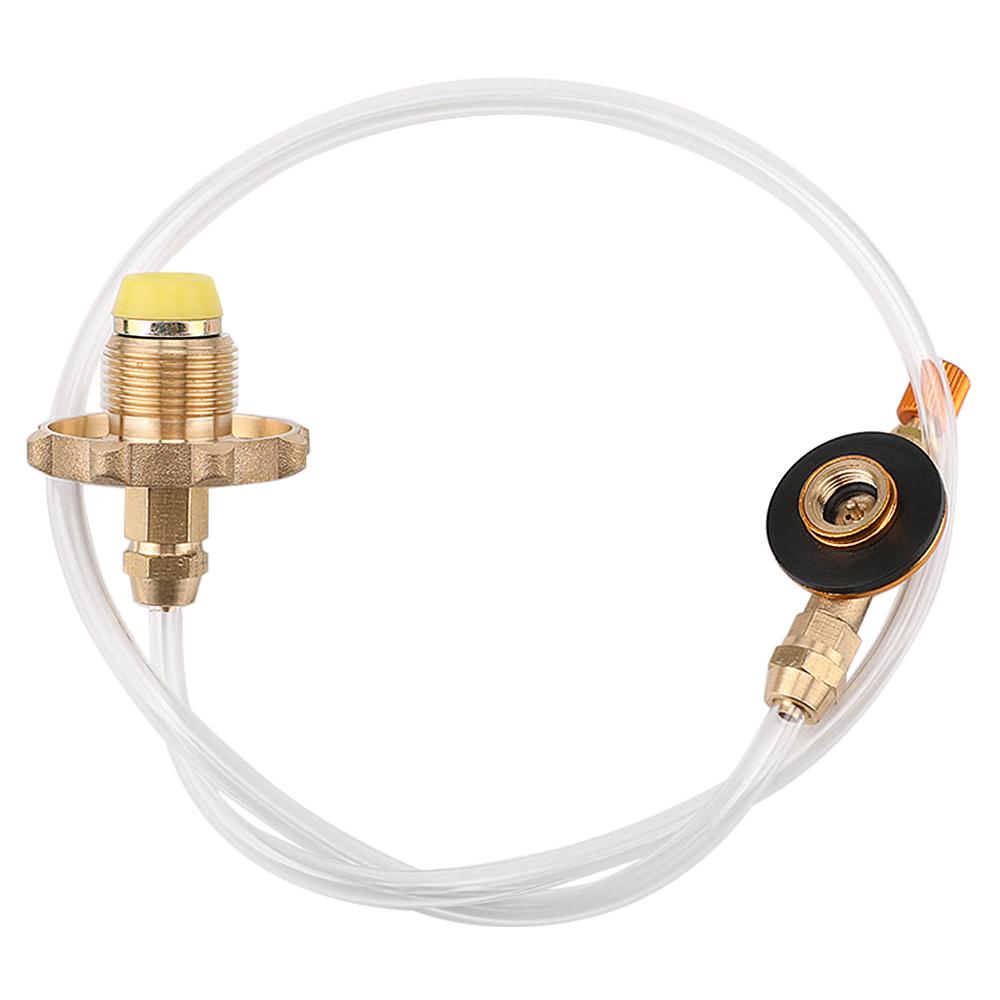 Outdoor Camping Gas Stove Adapter Gas Tank Refilling Pipe Gas Stove Accessories