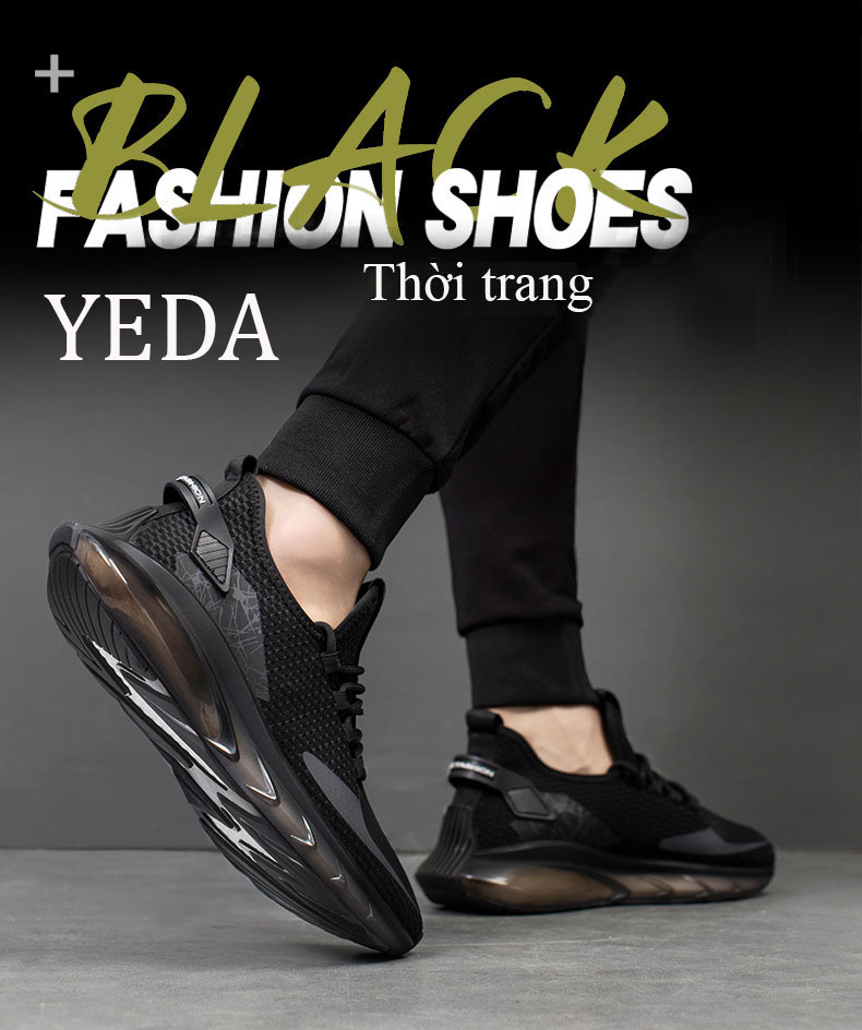 Giày thể thao nam dệt kim cao cấp giày chạy bộ siêu nhẹ đế mềm mã T68917