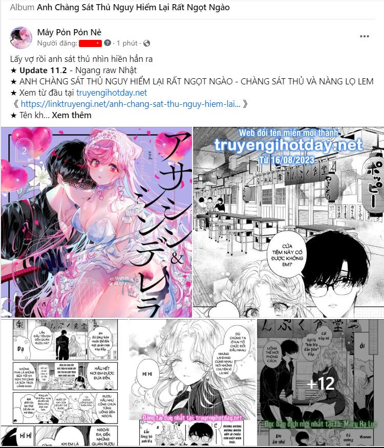 anh chàng sát thủ nguy hiểm lại rất ngọt ngào - chàng sát thủ và nàng lọ lem chapter 11.1 12