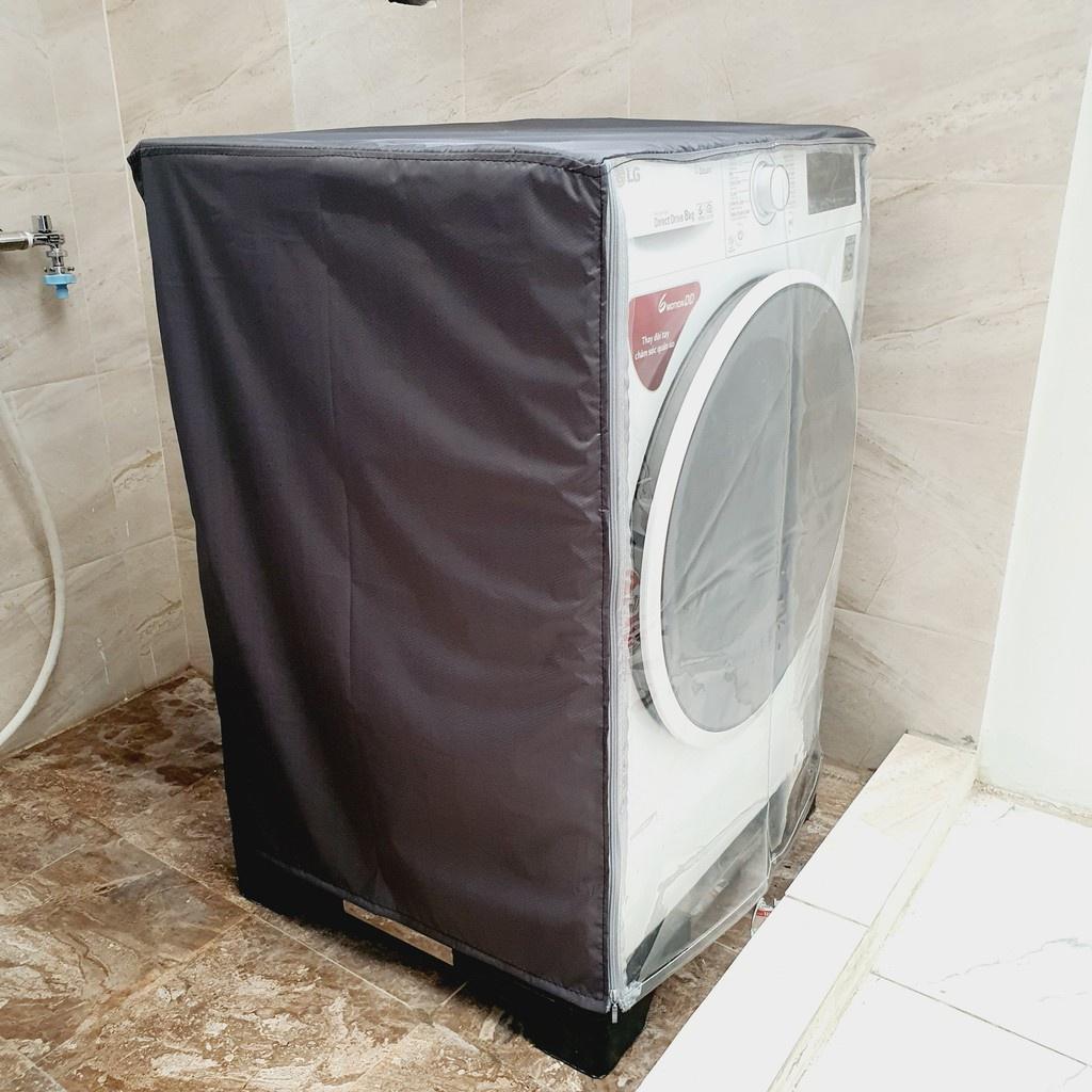 Bọc trùm máy giặt Bạt che máy giặt máy sấy Cửa ngang cửa trước Chất liệu vải Dù xịn chống mưa nắng