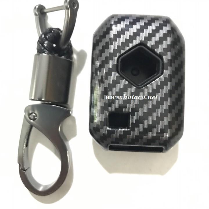Ốp carbon chìa khóa, móc khóa ô tô dùng riêng cho xe Suzuki XL7, Ertiga